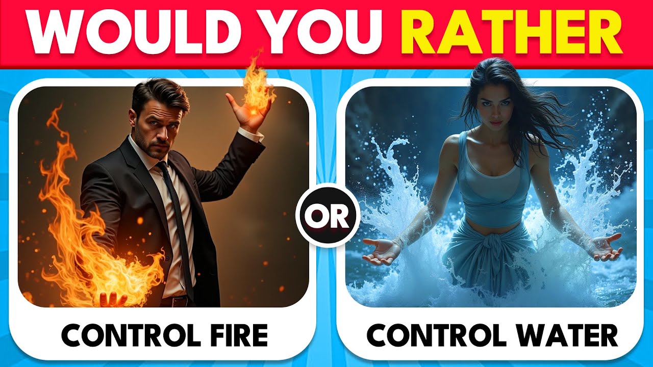 Would you rather Superpower Edition | Hardest Choices Ever🦸‍♂️💥