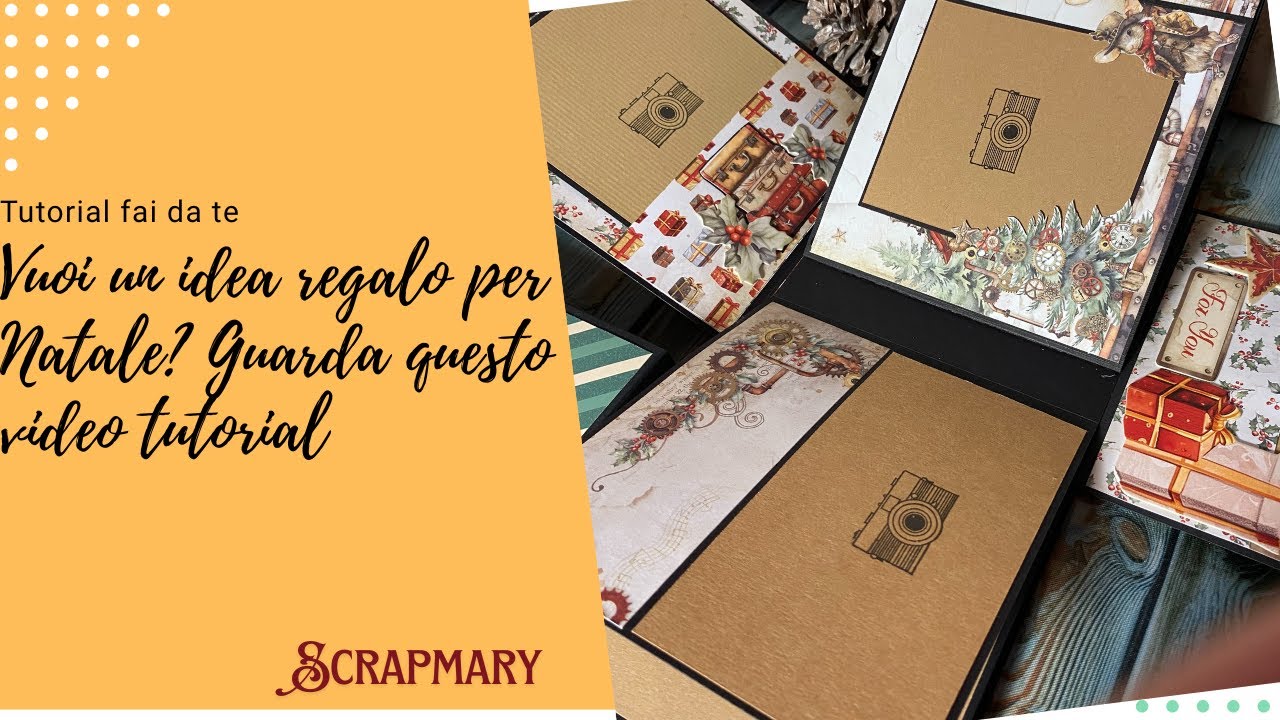 Vuoi un idea per un regalo ? Guarda questo video tutorial!!!