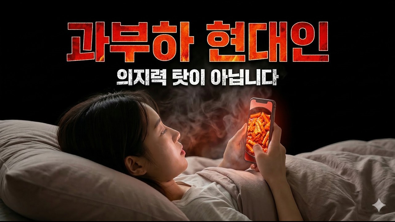 퇴근 후 폭식하고 숏폼만 보게 되는 진짜 이유
