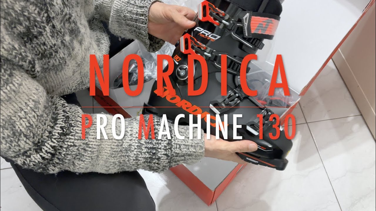 4K 🔴 Scarponi Nordica Pro Machine 130 🔴 Unboxing setup e scelta suola 🔴 22.3.2022