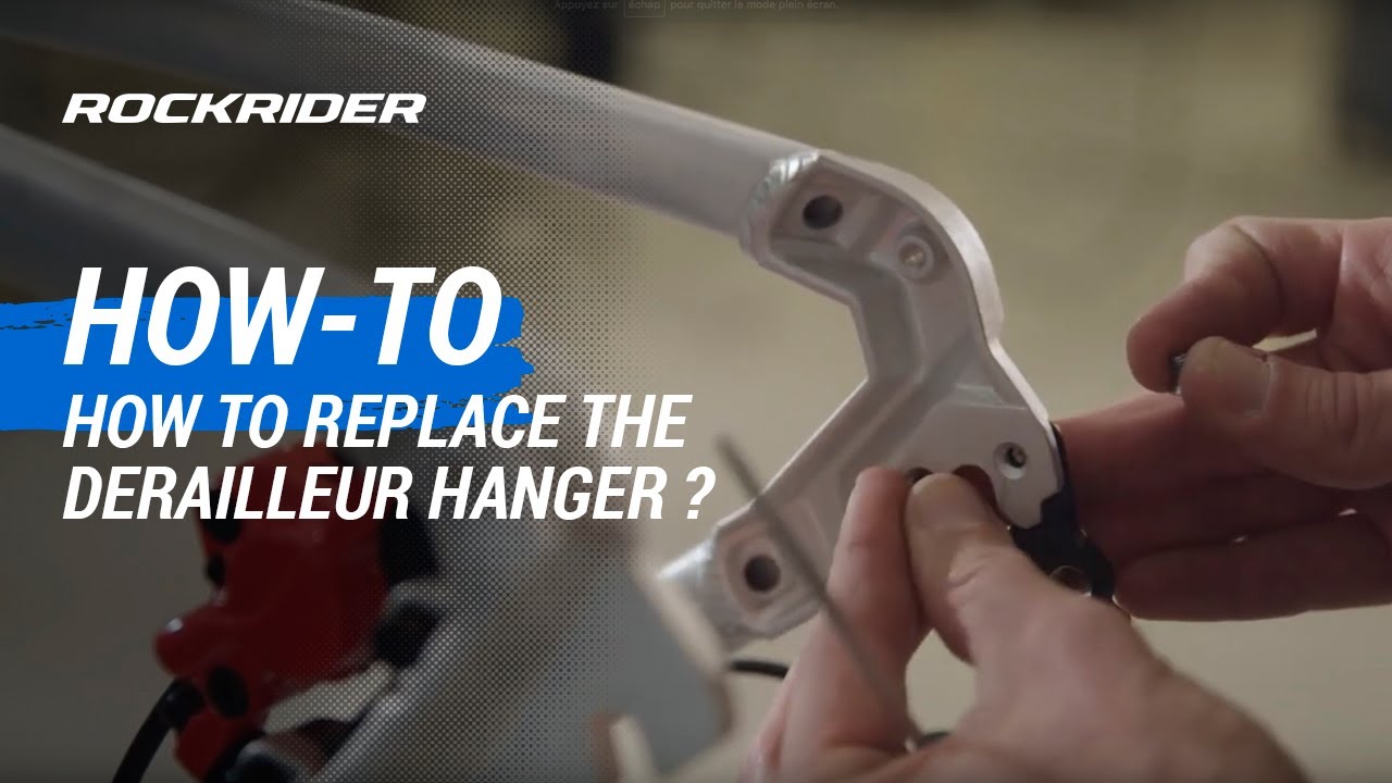 TUTO 🔧 How to replace the derailleur hanger ? By ROCKRIDER