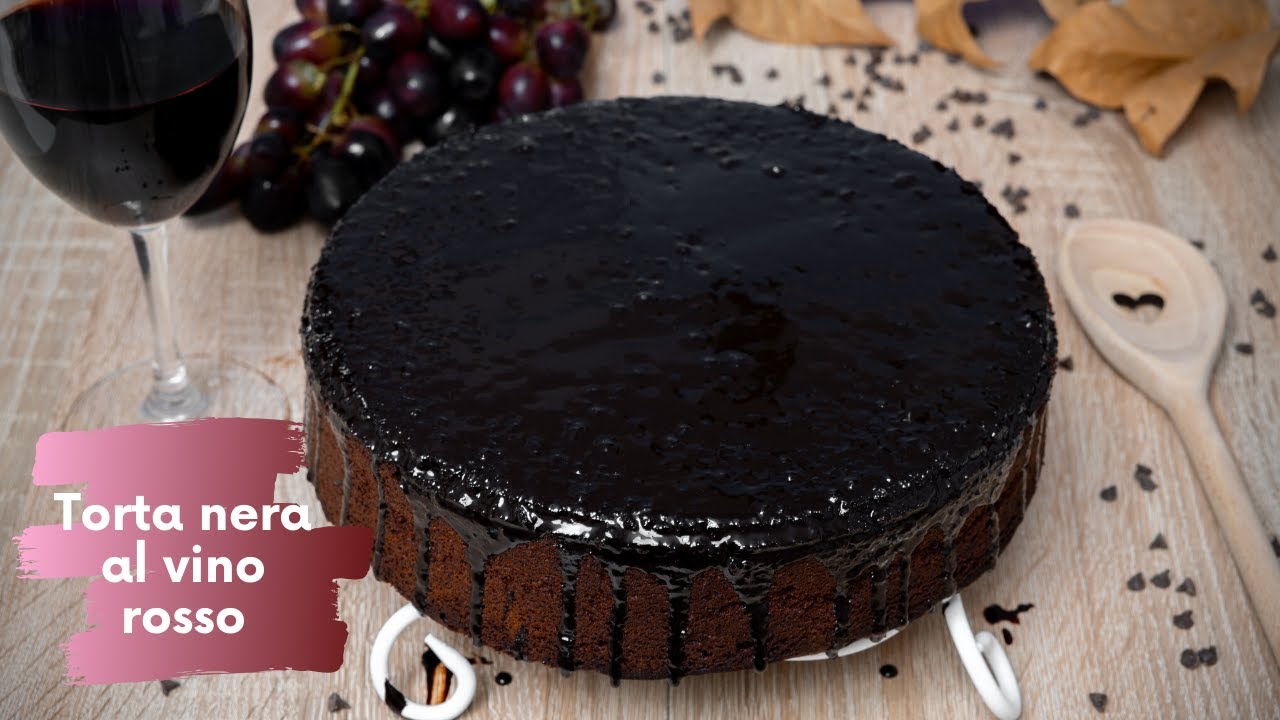 TORTA NERA AL VINO ROSSO Ricetta facile | Una Favola in Cucina
