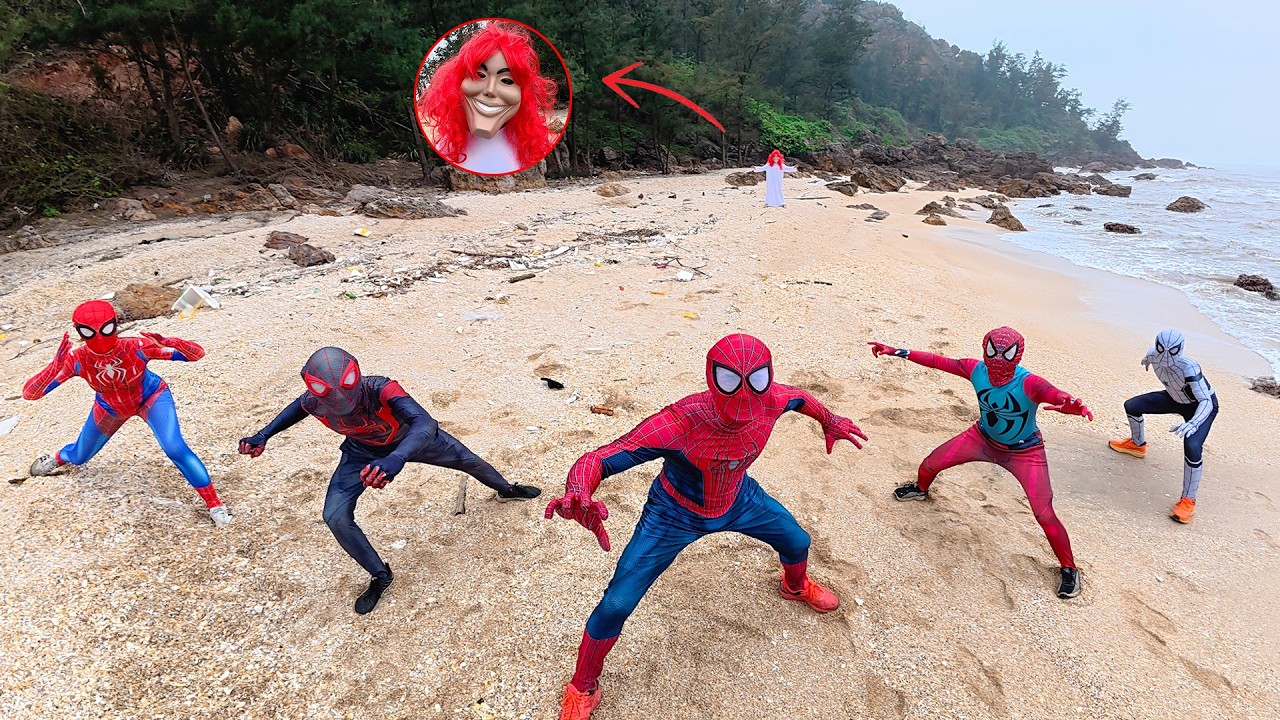 Spider-Man Team Hears a Cry for Help on a Deserted Island 😱 | What Will They Find? (POV Adventure)