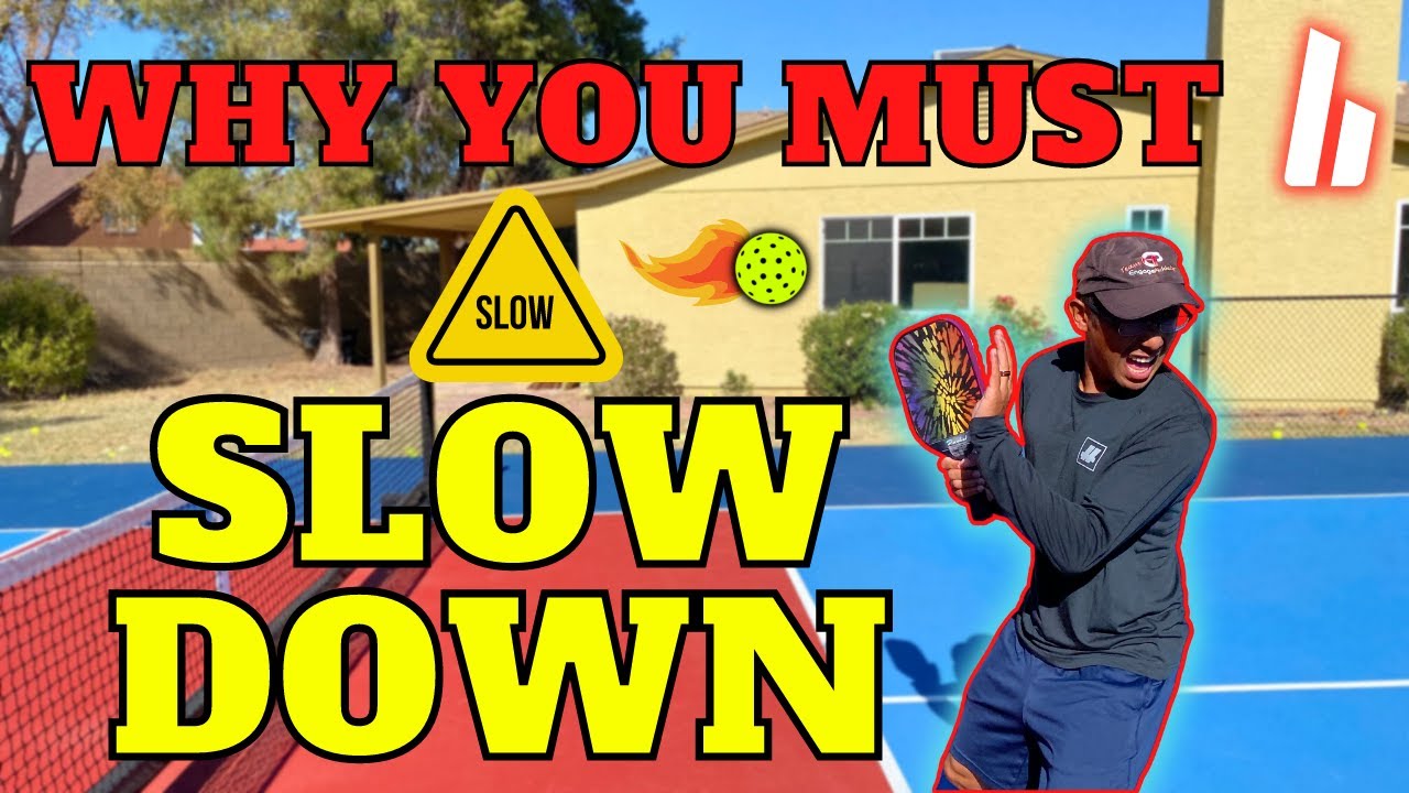 3 ключевых совета по замедлению мяча | Briones Pickleball