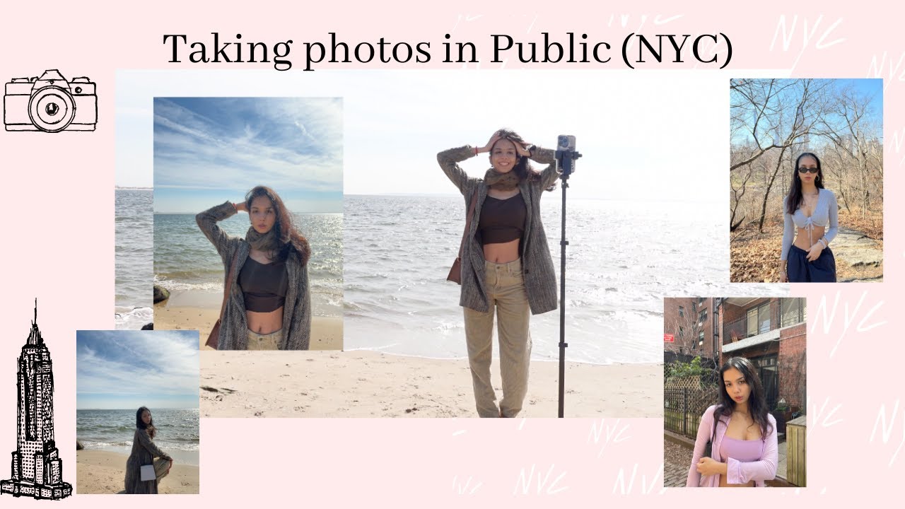 Taking my own instagram pictures in public. 