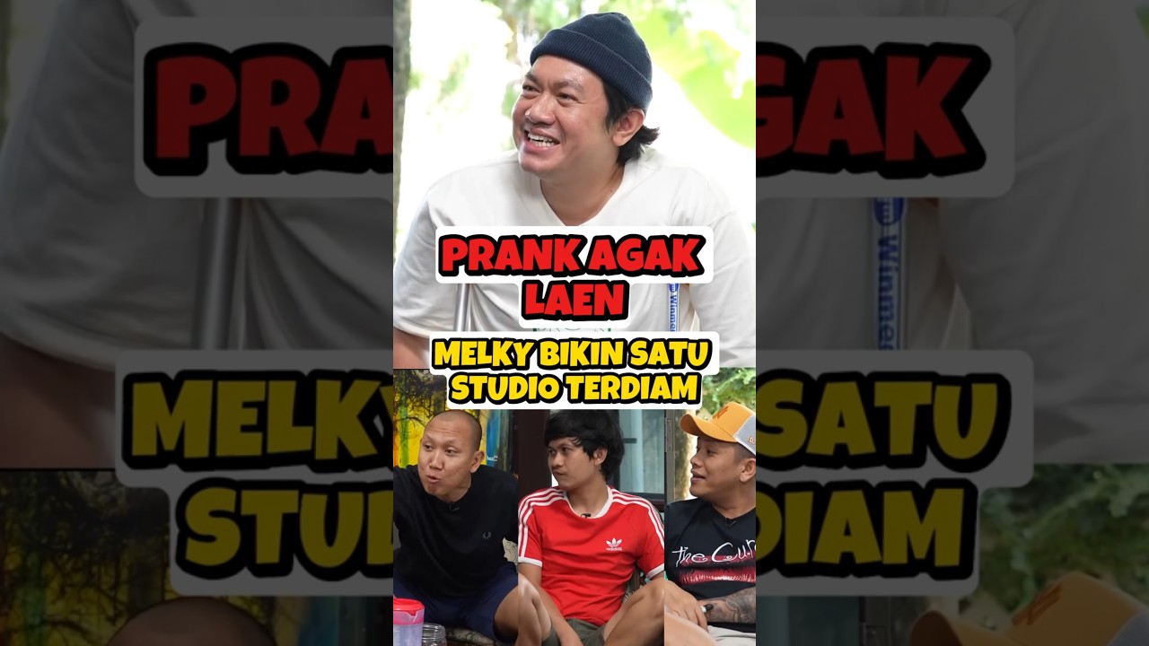 SATU STUDIO KETIPU! Melky Bajaj Prank Pura-Pura Cidera Kaki 