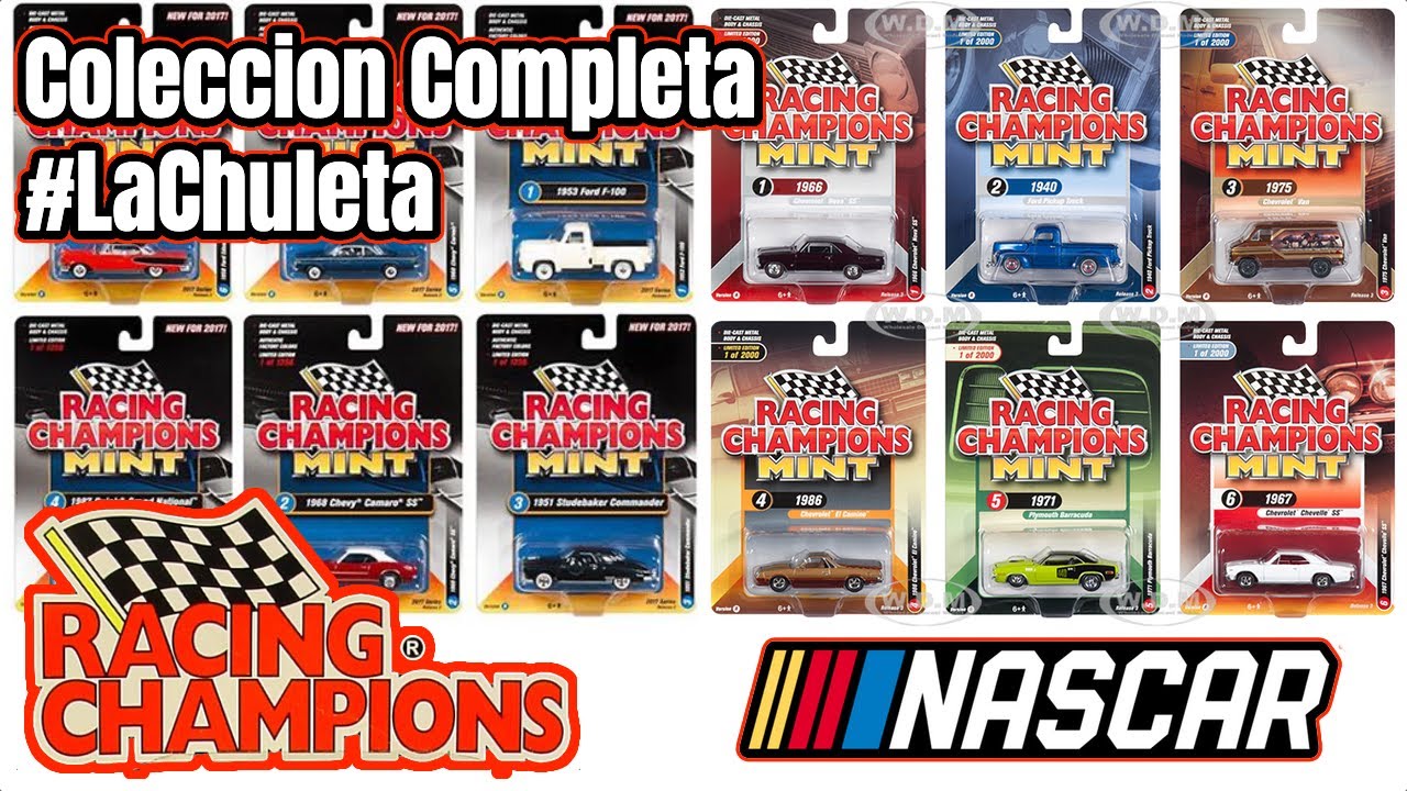 COMPRAMOS UNA COLECCIÓN COMPLETA DE NASCAR LA HISTORIA DE RACING CHAMPIONS PARTE 1