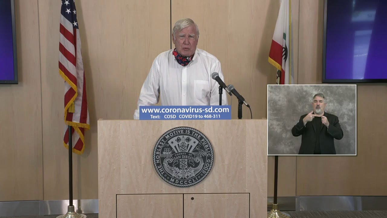 San Diego County gives coronavirus update - May 11