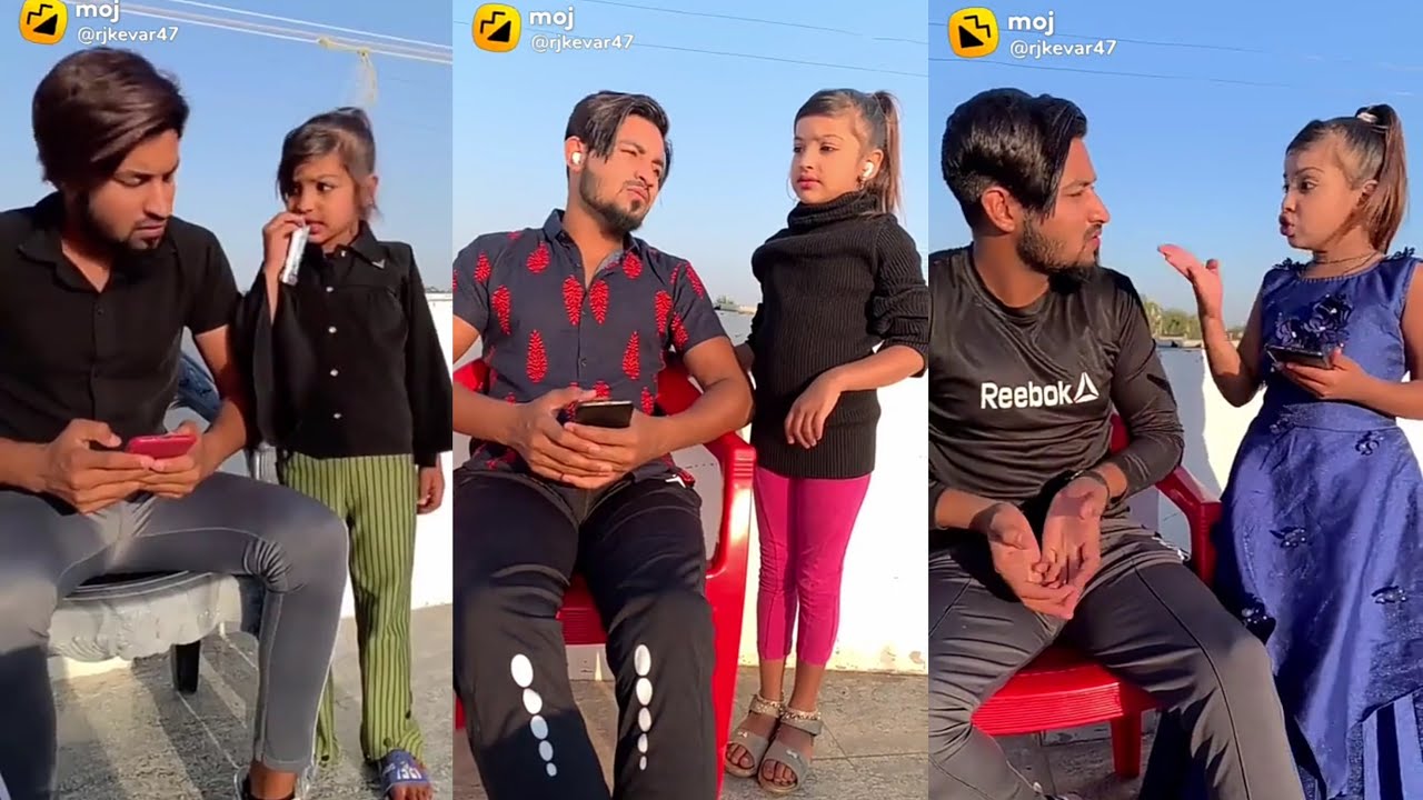 Husena khan & Raj Kevar & Nawab Kevar Funny moj videos - Try Not To Laugh Watching rjkevar47 mojs