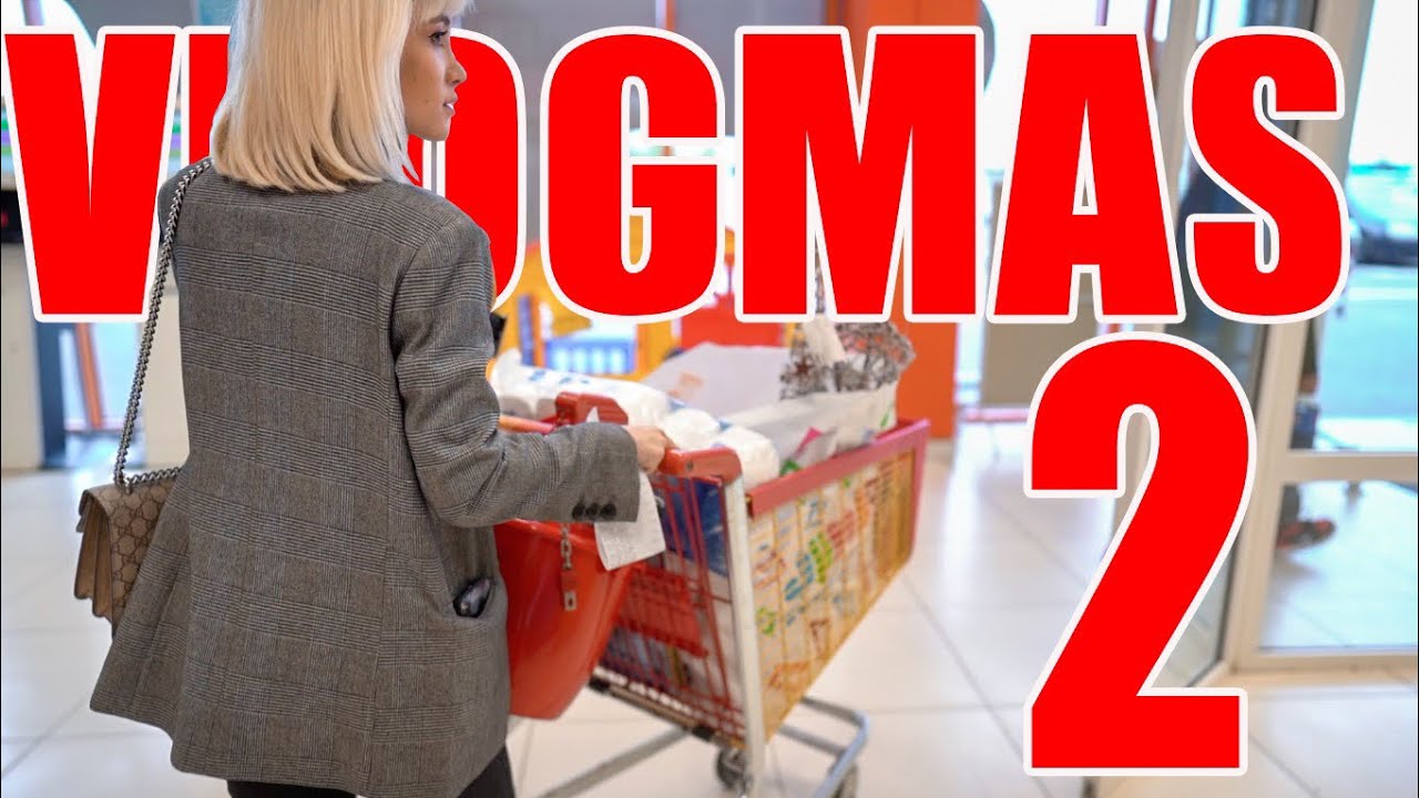 【VLOGMAS】Jumbo si multe decoratiuni de Craciun! Vizita de la reni, puzzle si pizza.