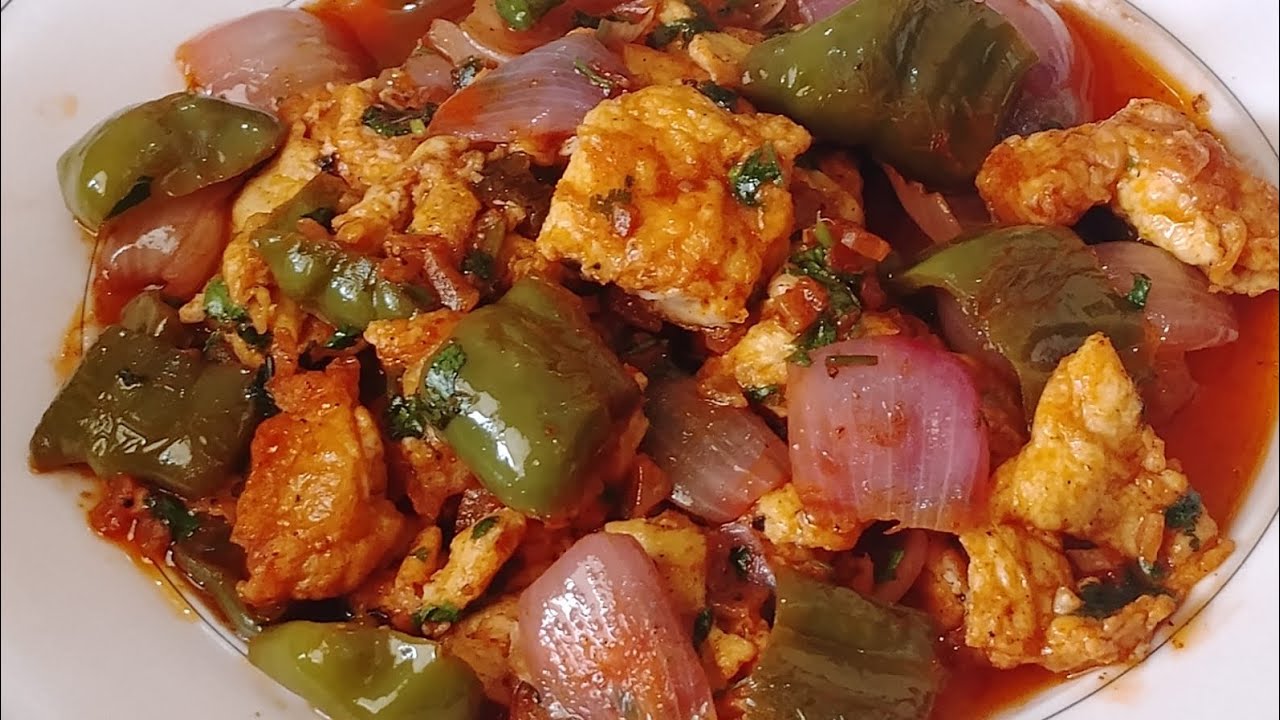 Ramadan special egg chilli recipe by Km tasty food /Subscribe 