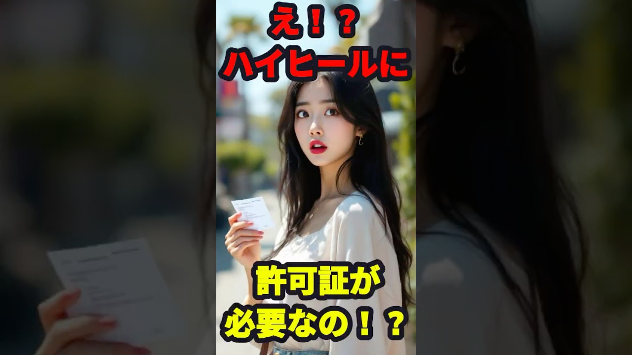 アメリカの街でヒール禁止！？驚きの理由