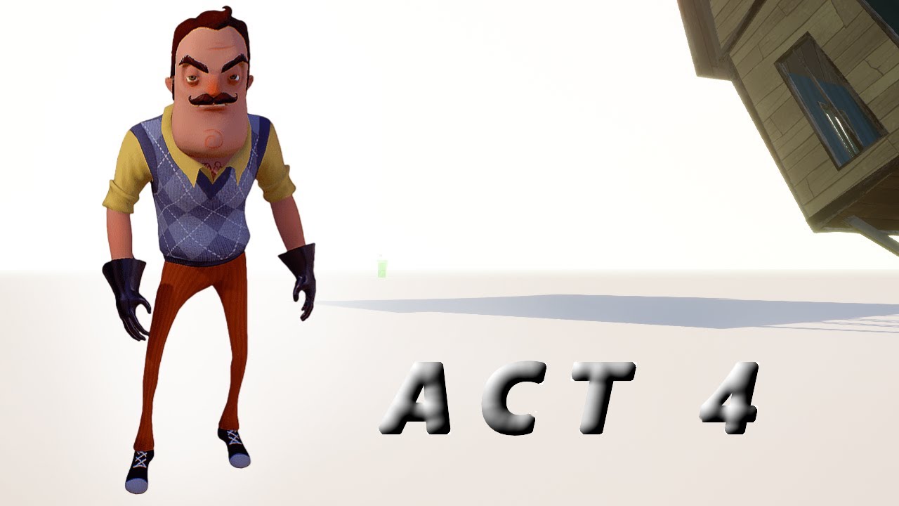 ПРОХОЖДЕНИЯ 4 АКТ В HELLO NEIGHBOR (ФИНАЛ)) // PASSING ACT 4 IN HELLO NEIGHBOR (FINALE)