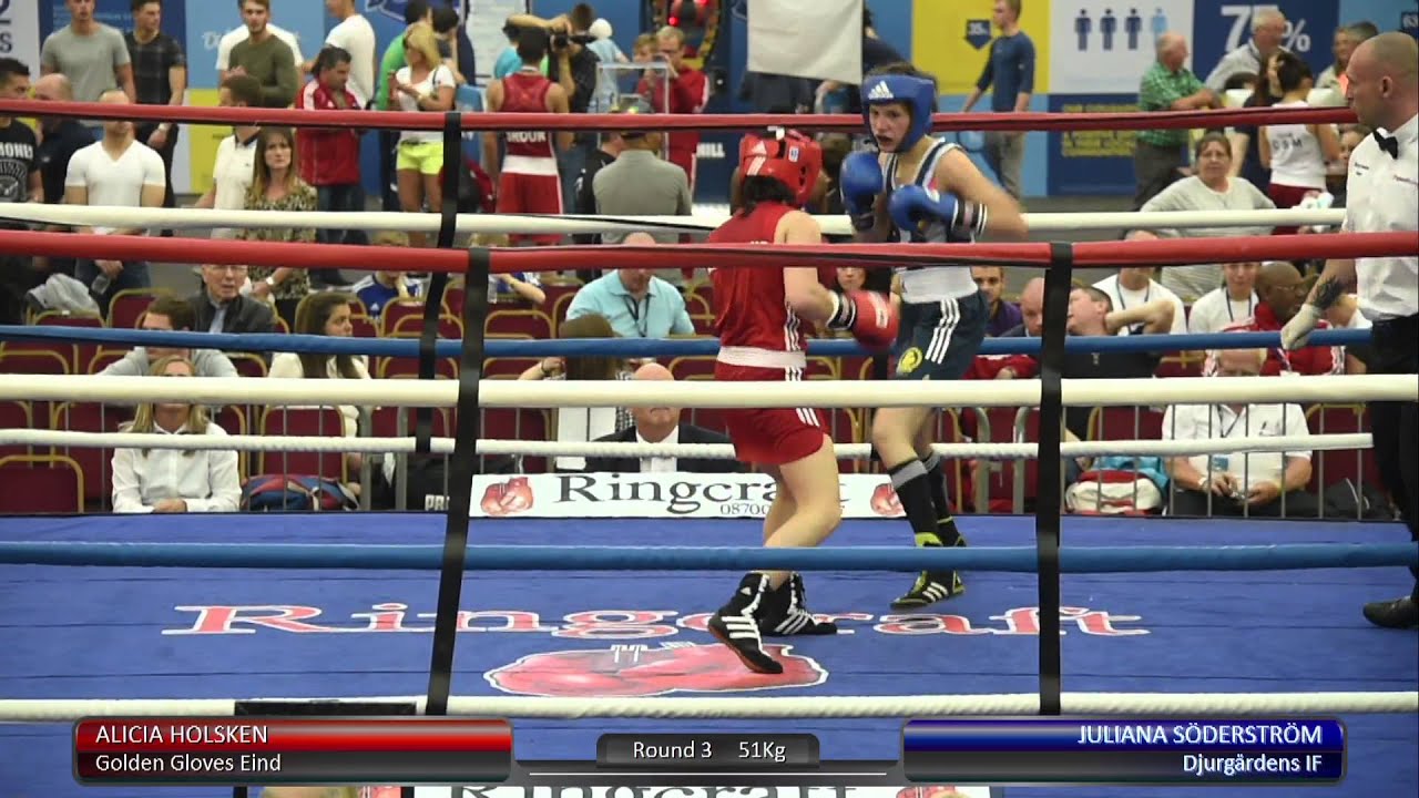 Haringey Box Cup Live Finals - Alicia Holsken v. Juliana Söderström