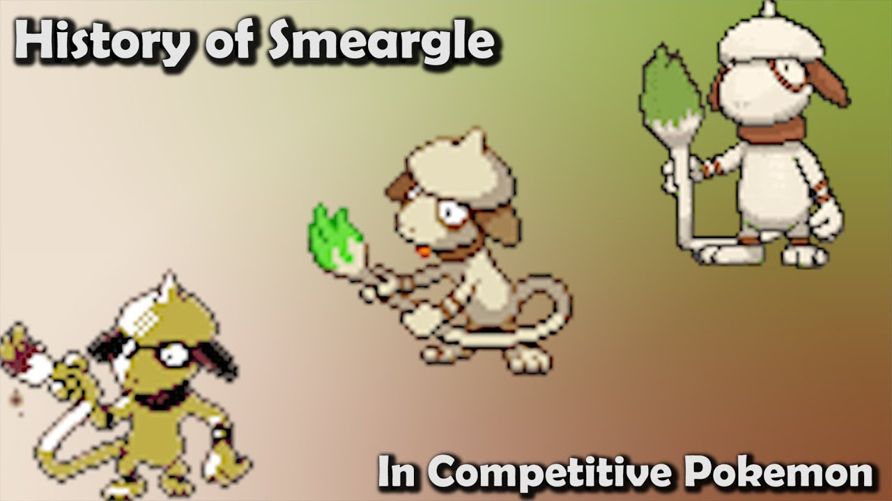 How GOOD was Smeargle ACTUALLY? - History of Smeargle in Competitive Pokemon (Gens 2-6)