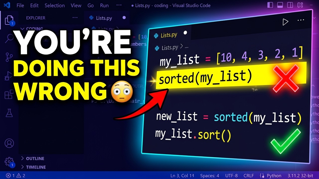 Python Lists, часть 2: Необходимые вам приёмы 🔥