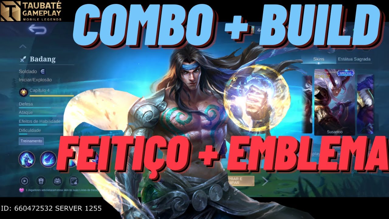 COMO JOGAR DE BADANG MOBILE LEGENDS - Tutorial Completo