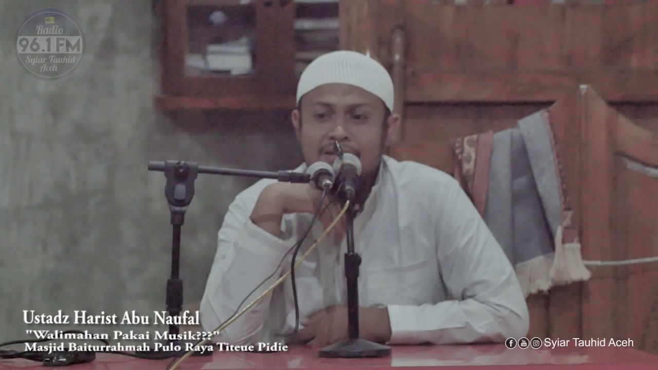 Walimahan Pakai Musik? - Ustadz Harist Abu Naufal