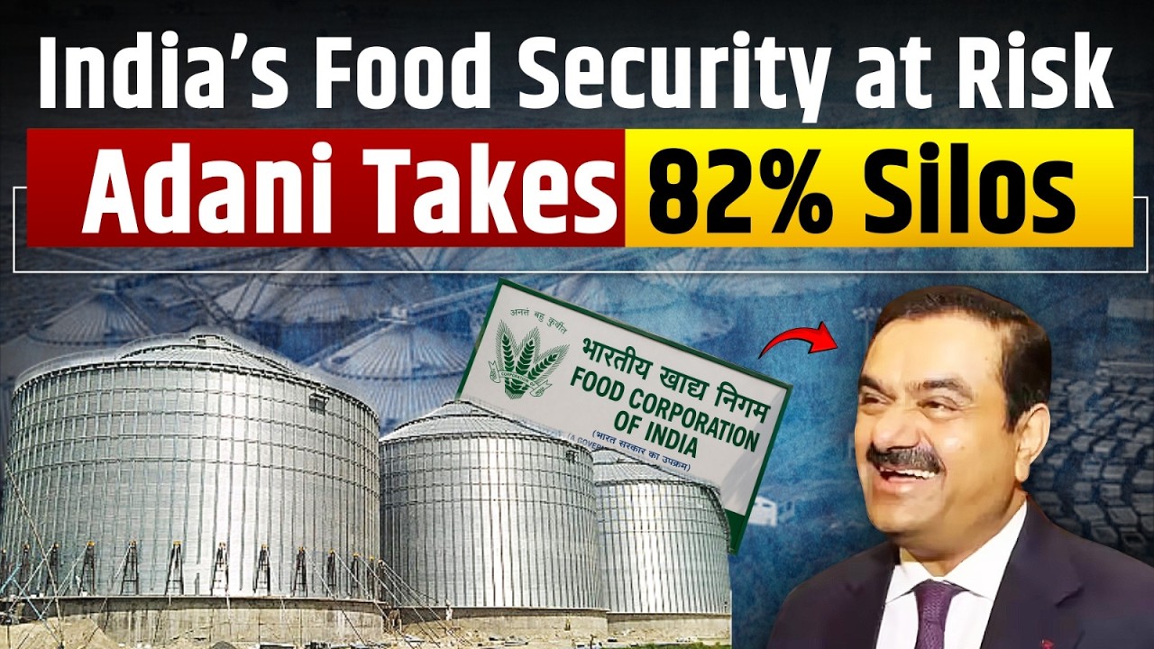 India&rsquo;s Food Security at Risk: Adani Takes 82% Silos