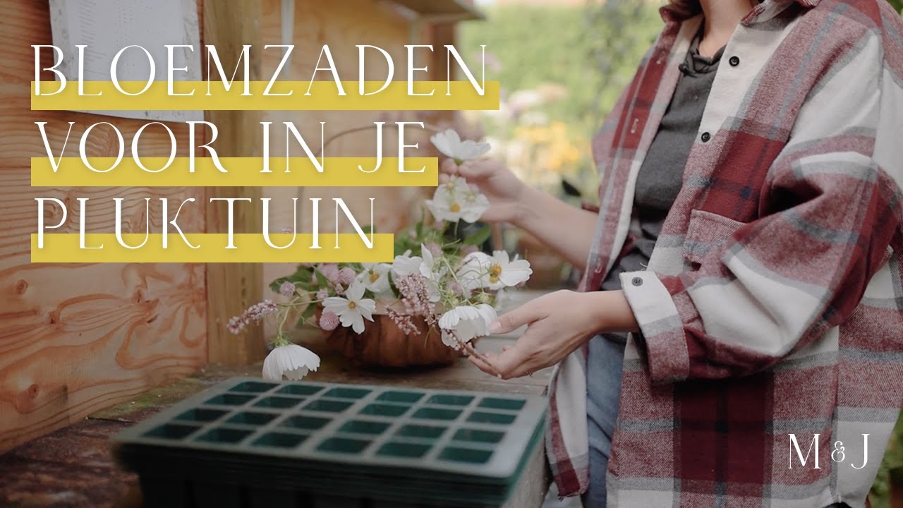 Bloemzaden voor in je pluktuin - MAY & JUNE
