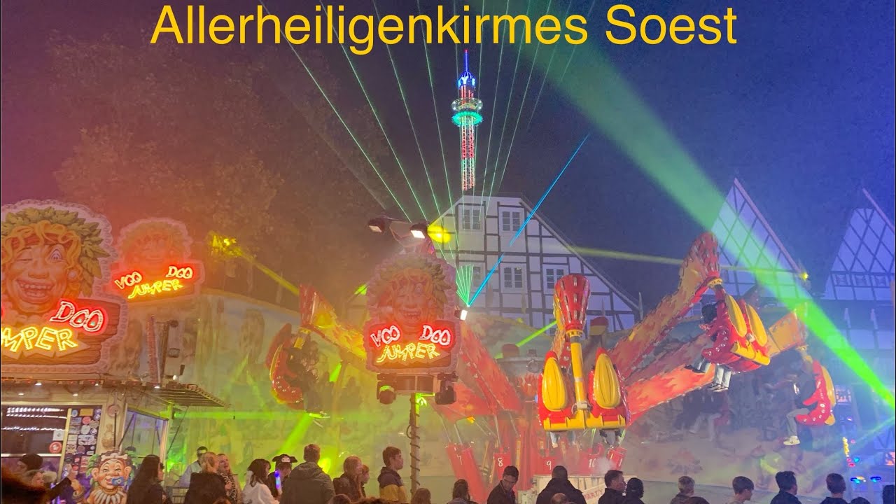 Rundgang über die Allerheiligenkirmes in Soest 2025 / Größte Altstadtkirmes Europas
