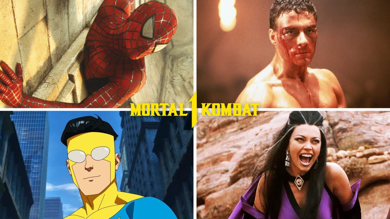 OMNI-MAN References vs Actual Scenes - MORTAL KOMBAT 1