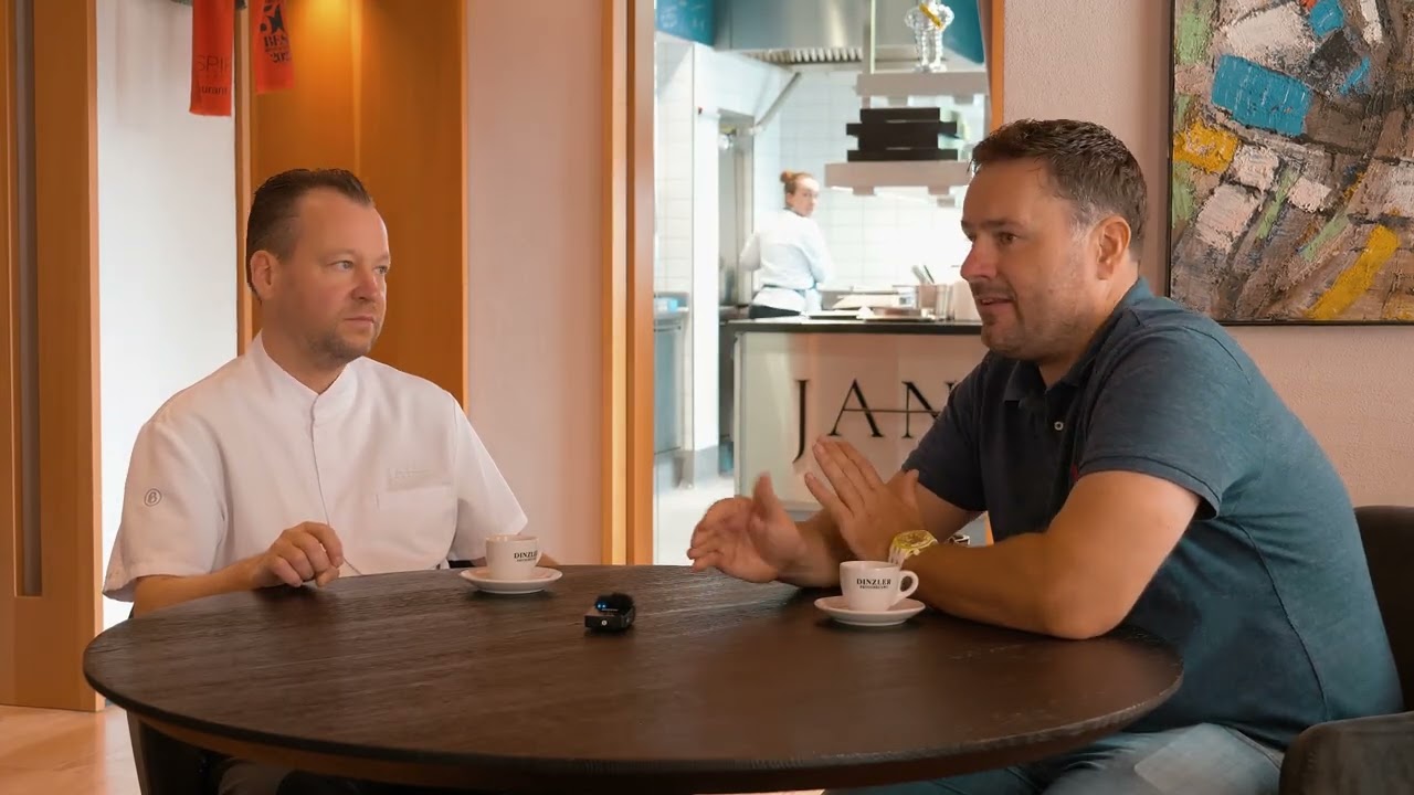 Perfekter Espresso im Restaurant JAN &ndash; Jan Hartwig & DINZLER mit der SANREMO Racer