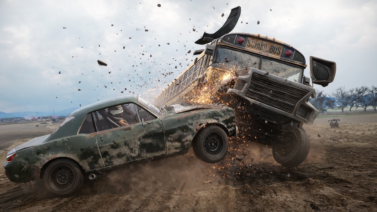 Wreckfest 2 Bus Crashes Are Pure Chaos
