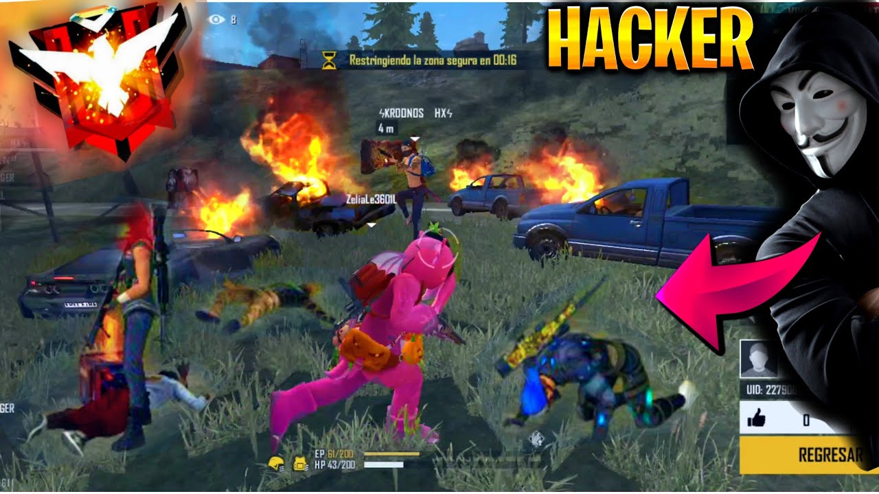 VIERON A ESTE HACKER? ASI NO LLEGARE A HEROICO 🤣😂🤣 FREEFIRE **GRACIOSO**