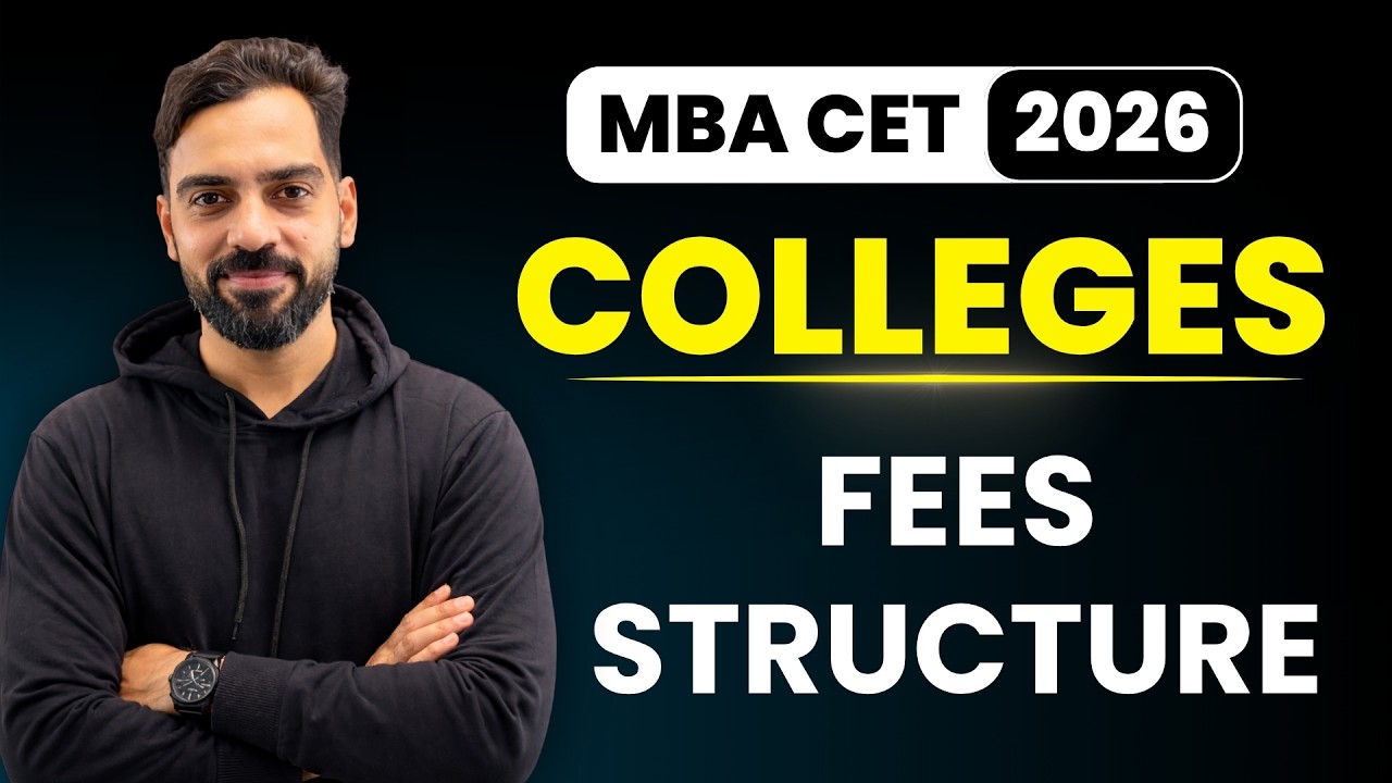 MBA CET 2026 College Fees Structure | Which College Fits Your Budget?