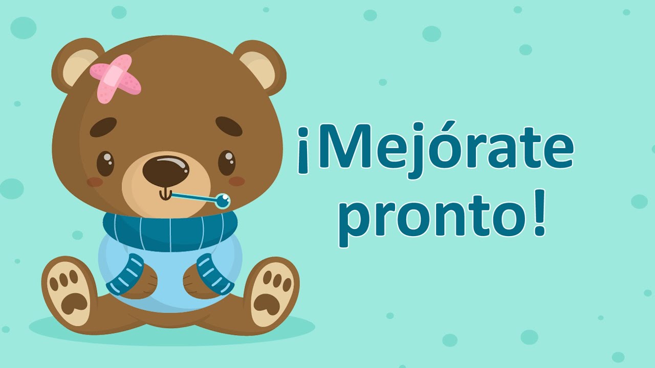 ❤️&zwj;🩹 Recup&eacute;rate Pronto - Tarjeta animada -2022-