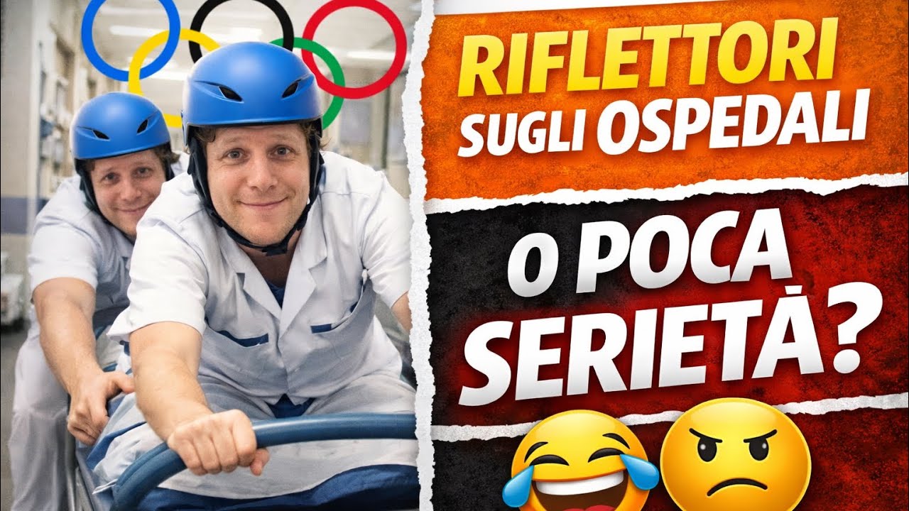 Video “Olimpiadi in ospedale” nei Paesi Bassi: la reazione degli italiani (e la mia)