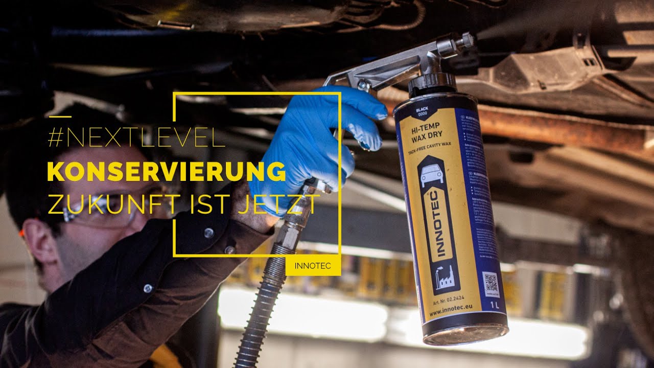 Weltneuheit Hi-Temp Wax DRY - Die Next Level Konservierung für Automobil und Industrie