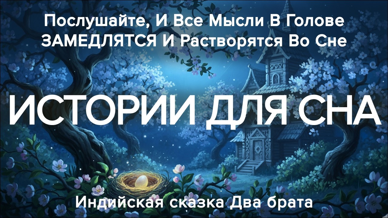 🌙Самая расслабляющая сказка на ночь для взрослых ✨ Авторская версия индийской сказки «Два брата»✨