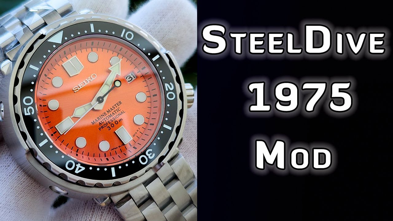 Another Dial Swap NH35 | SteelDive 1975 tuna mod