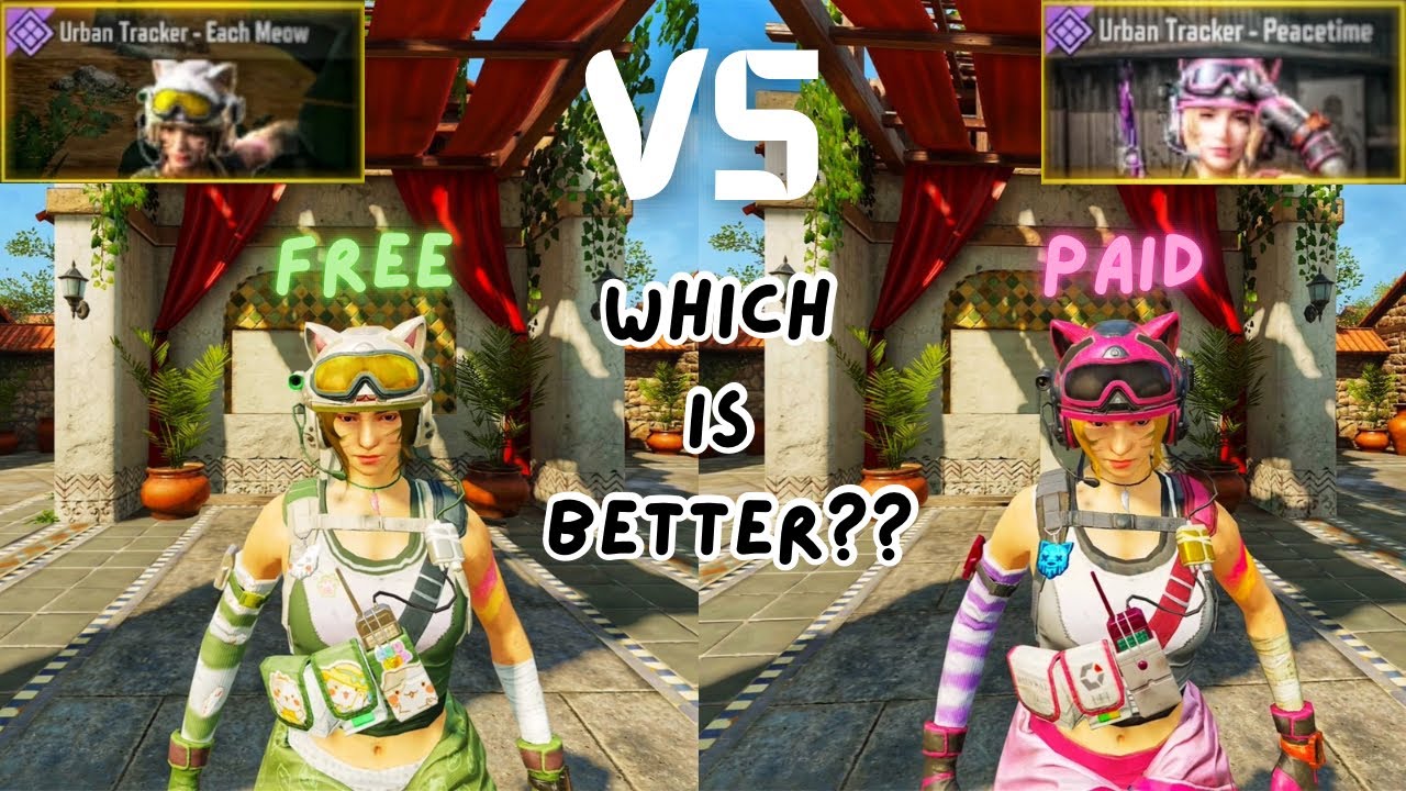 Urban Tracker (Peacetime VS Each Meow) + T-Pose Emotes Comparison! | Each Meow Strongbox