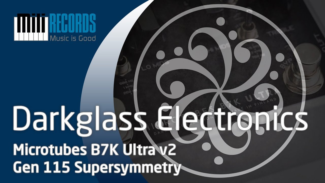 Тест и обзор басовых педалей Darkglass Supersymmerty и Microtubes B7K ultra v2