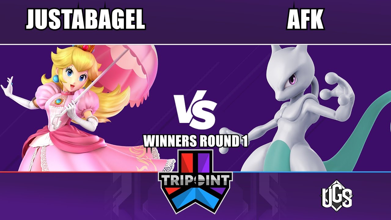 Tripoint Smash: The Finale - Winners Round 1 - justabagel(Peach) Vs. AFK(Mewtwo)