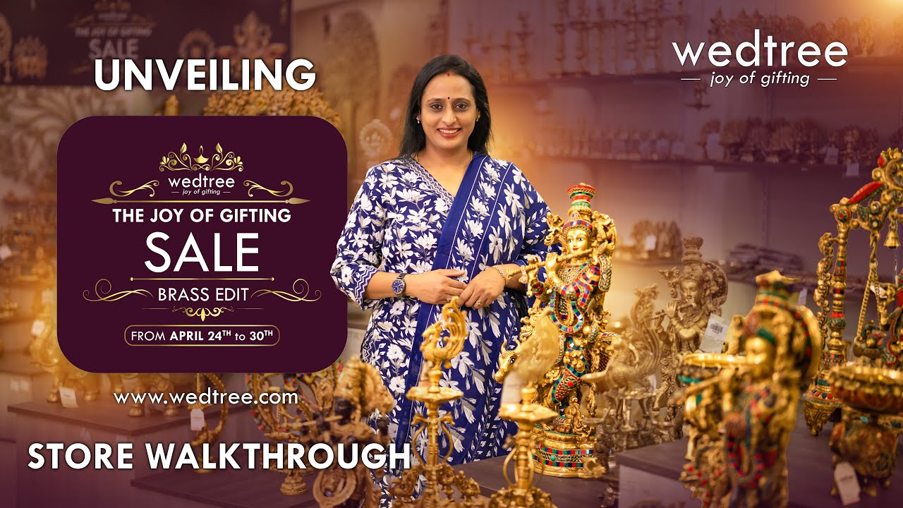 Brass Fest at Wedtree | 15% OFF + Store Tour of Our Stunning Brass Collection!