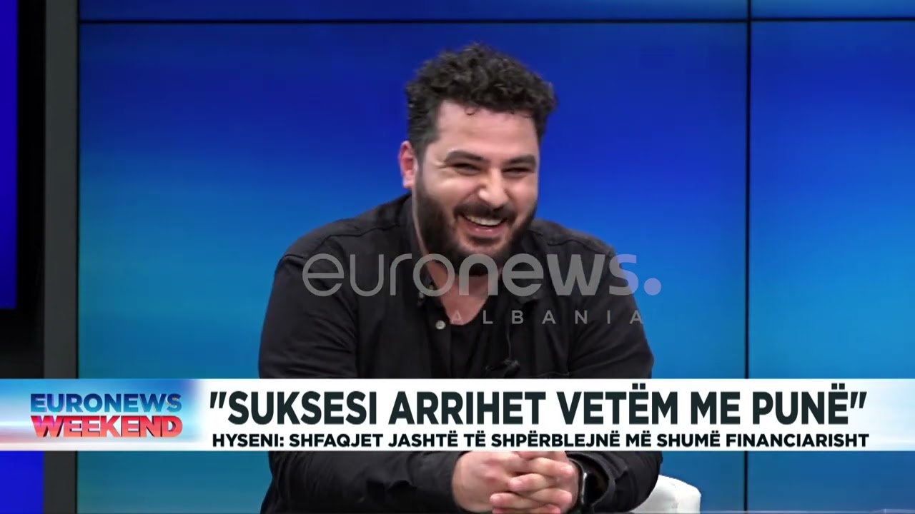 “Trim mbi trima, Gjergj o Kastrioti” Xhieldo Hyseni performon live në studion e Euronews Albania