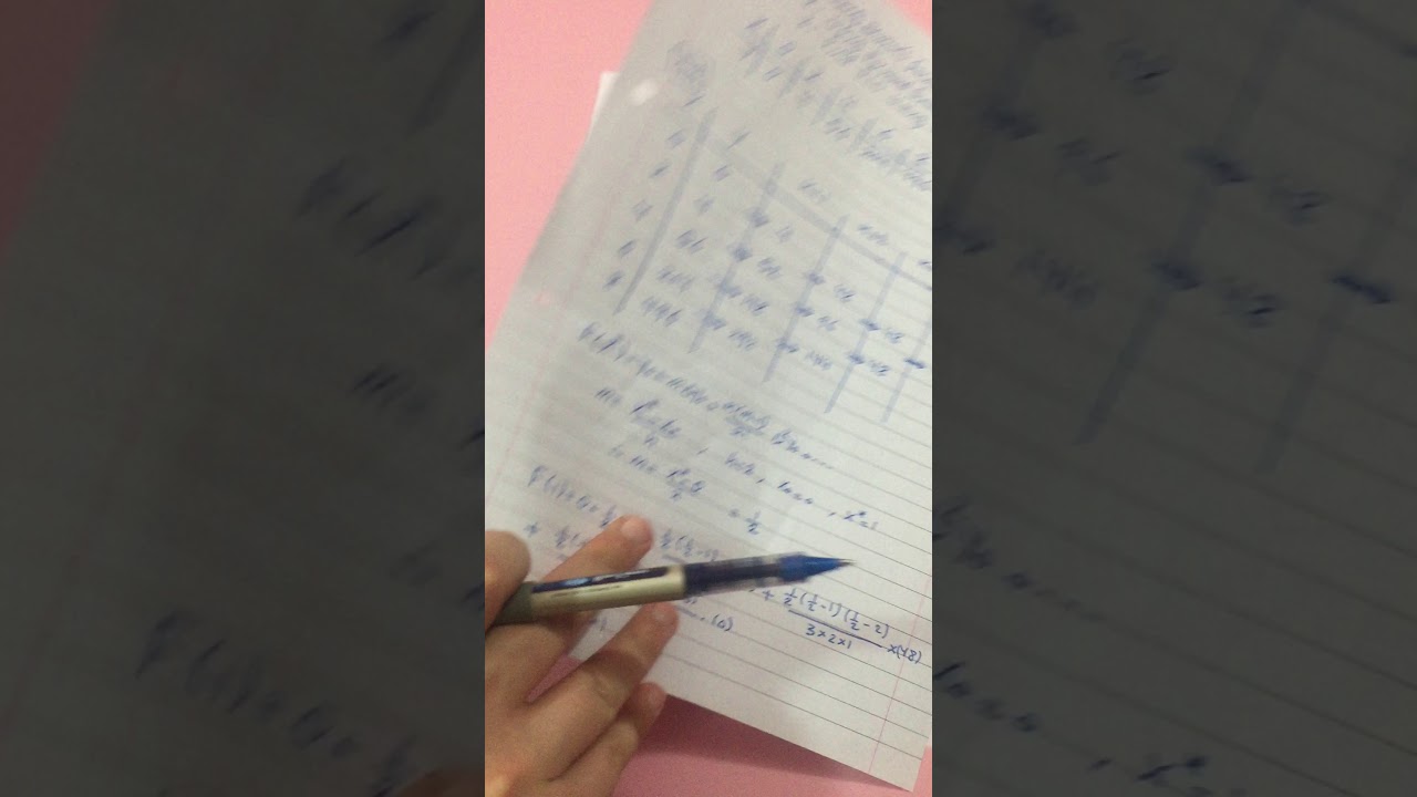 التحليل العددي/ الفروقات المنتهية الامامية