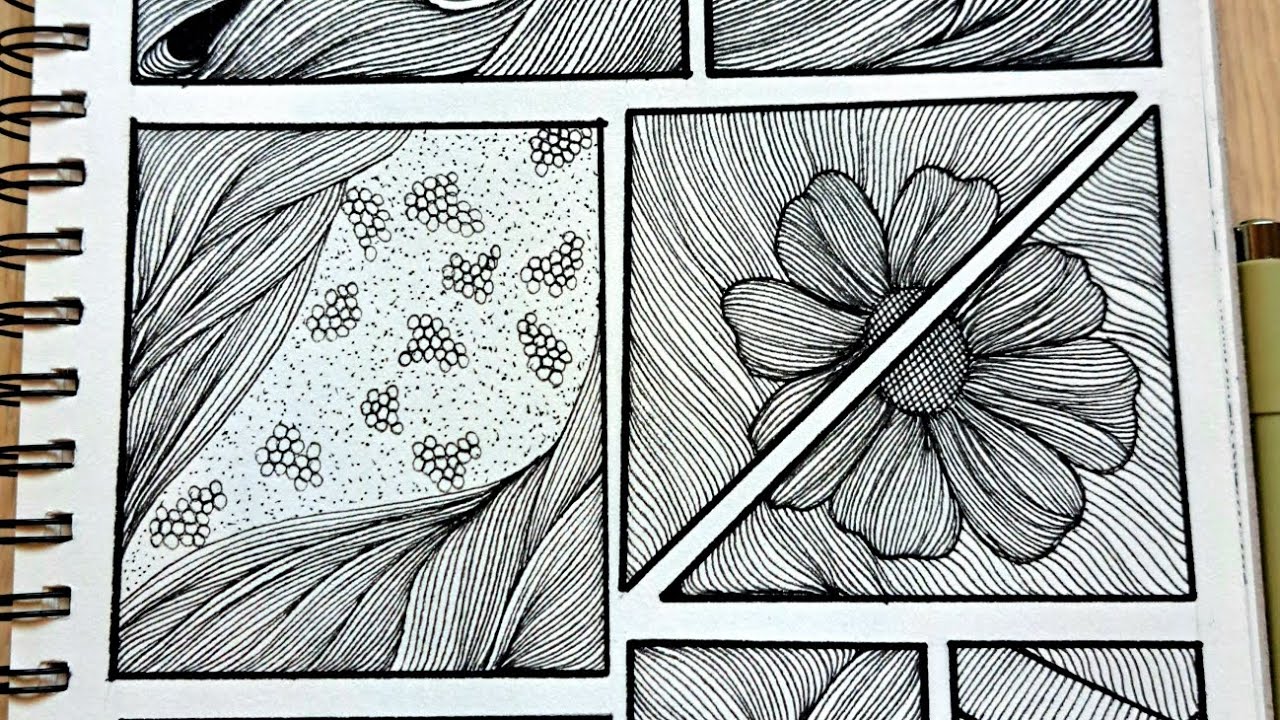 You need to try this for anxiety relief |Meditative line art for anxiety 