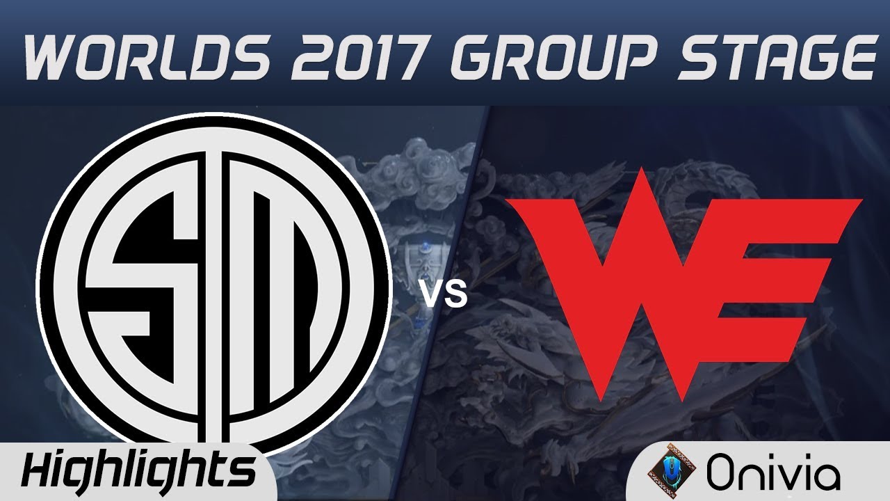 TSM vs WE Highlights World Championship 2017 Group Stage Team Solo Mid vs Team WE by Onivia