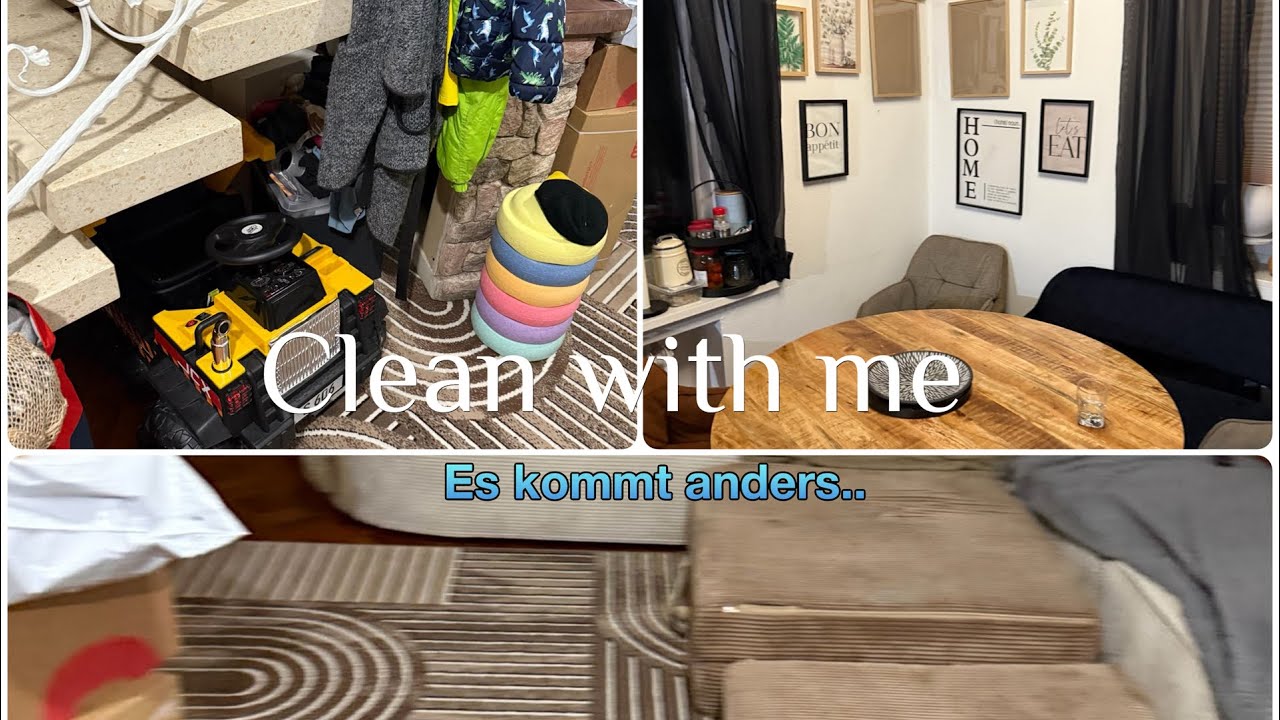 Clean with me / putzmotivation/ erneut umziehen?!12.25