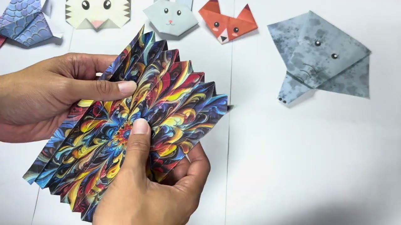 Origami Plegado - Teselacion 3D