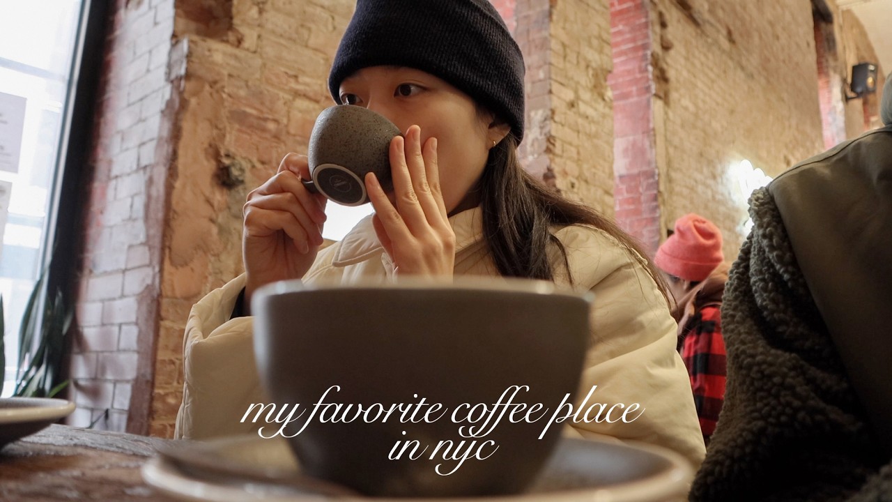 뉴욕 카페 추천 2탄☕️ 최애 카페들 메모 필수! 거기에 일상 한스푼 곁들인. 브루클린 일상 브이로그