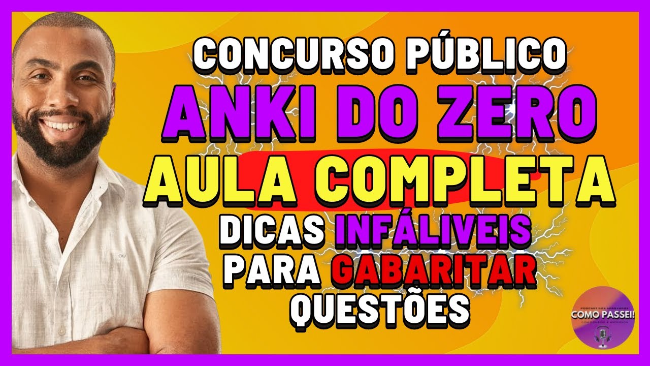 Como Usar ANKI Para Concursos Públicos | Método de Estudo Aumenta 100% Seu Rendimento em Questões