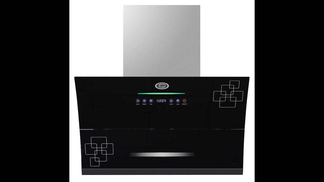 (Hindi) Surya Double motor Chimney (TM90) with Glass Opening in 90cm