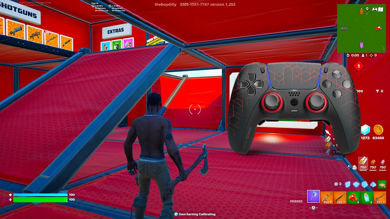 *OG* TRAVIS SCOTT 🐐Fortnite 3v3v3v3 Go Goated Zone Wars Gameplay 🎮