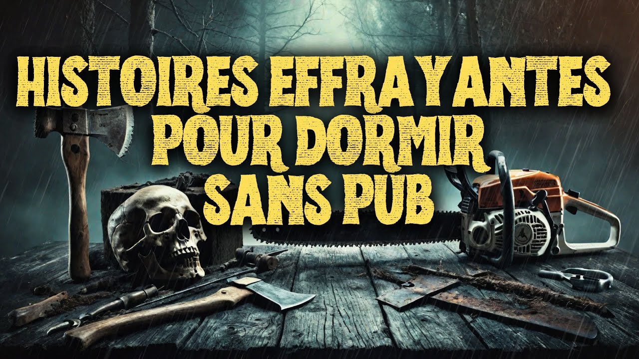 Histoires Vraiment Effrayantes Pour Dormir | Sons de Pluie pour Dormir | Vol. 254